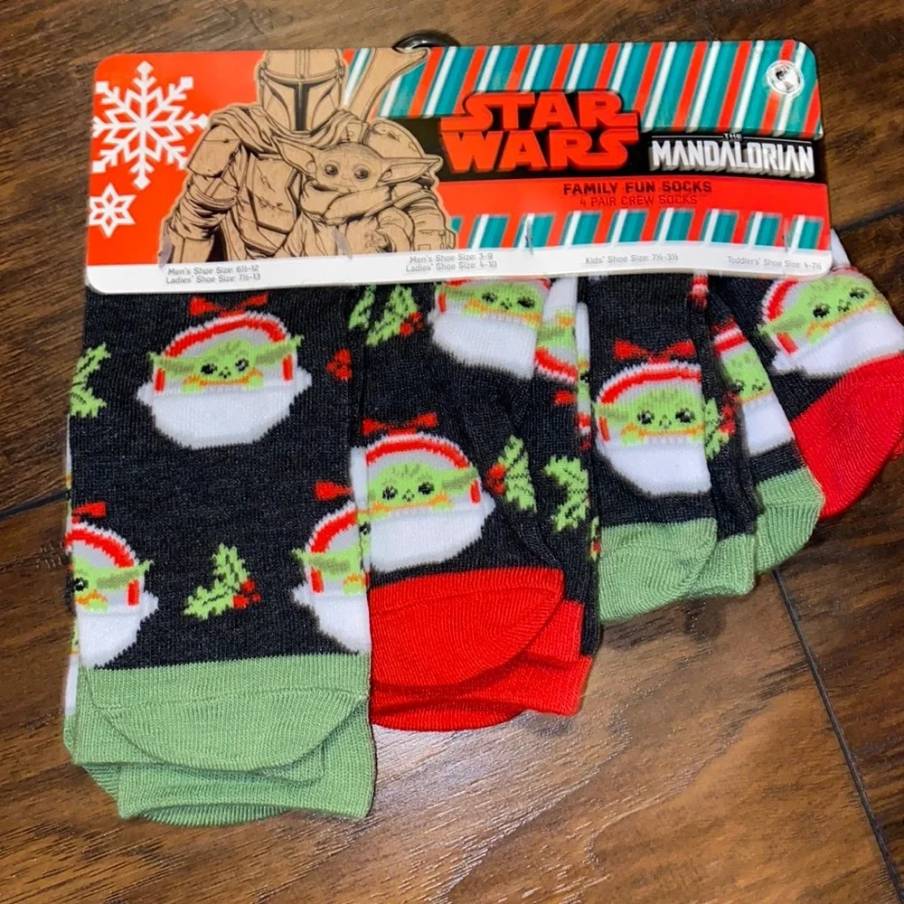 Star Wars Baby Yoda Family Sock Set